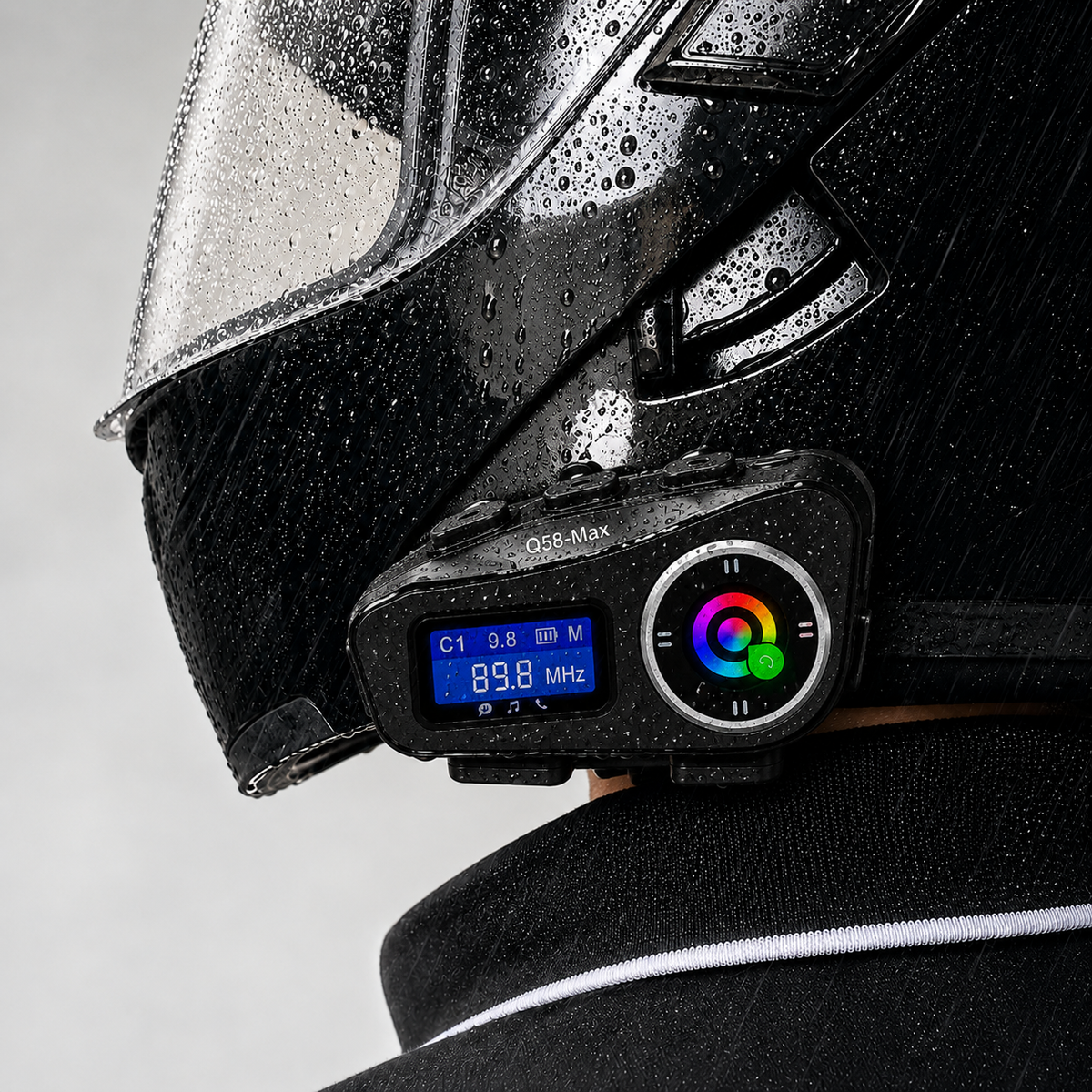 Intercomunicador para Casco  Q58 MAX— Habla con tu Compañero sin Gritar