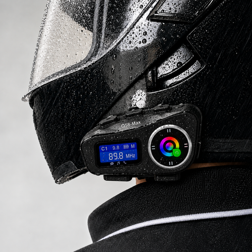 Intercomunicador para Casco  Q58 MAX— Habla con tu Compañero sin Gritar