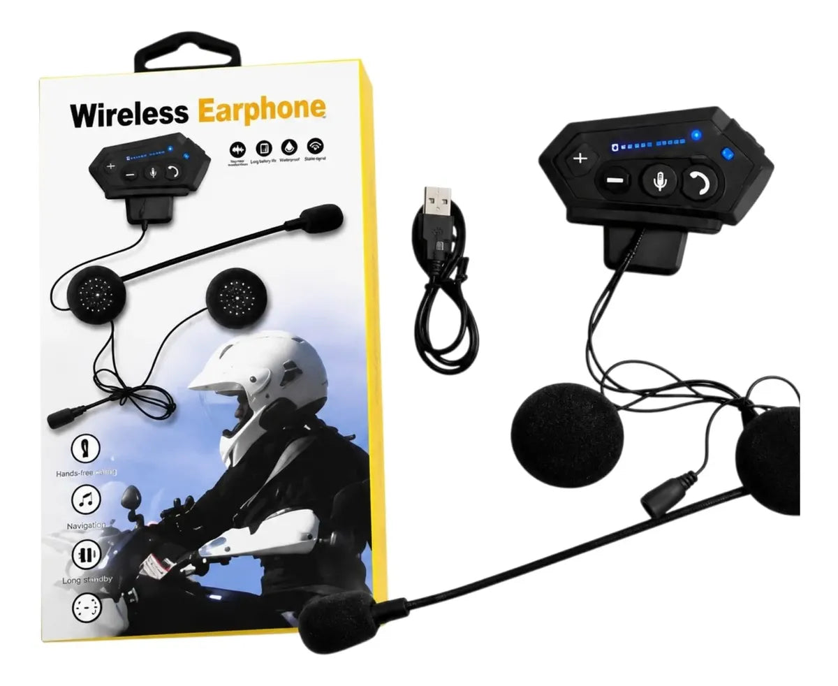 Manos Libres Bluetooth para Motociclista
